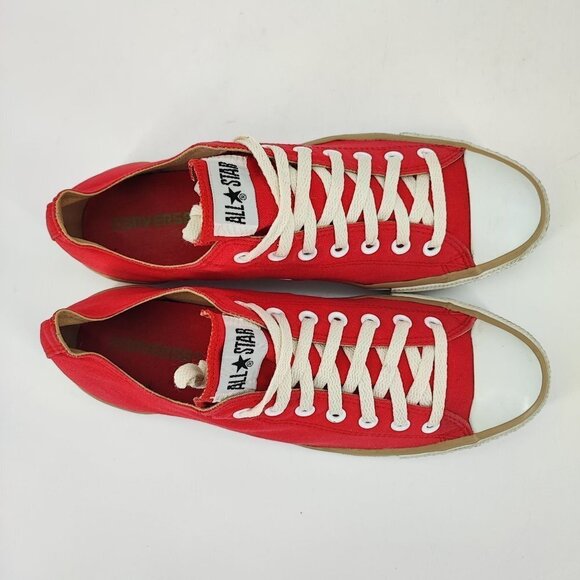 Converse Men's Chuck Taylor FX OX Red Sneakers Canvas Size 11.5 - Picture 4 of 8
